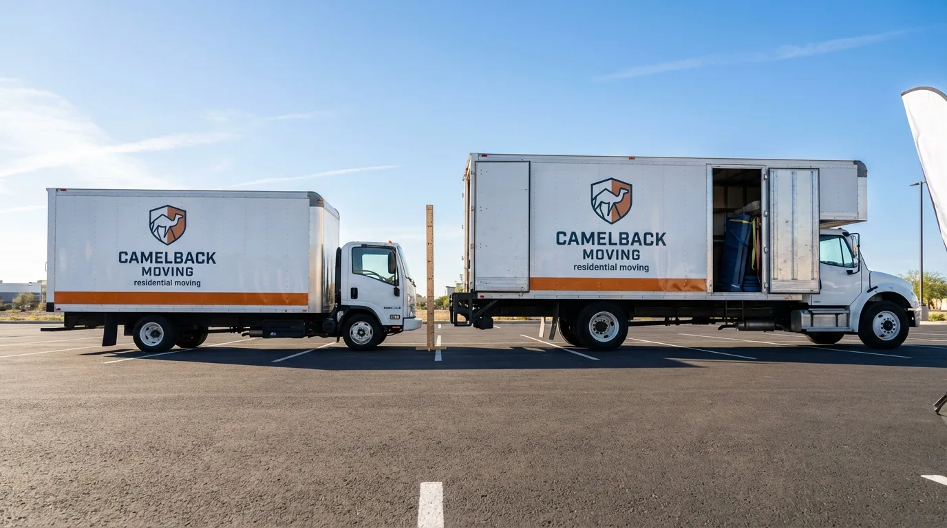 Moving truck size capacity guide in Glenwood City